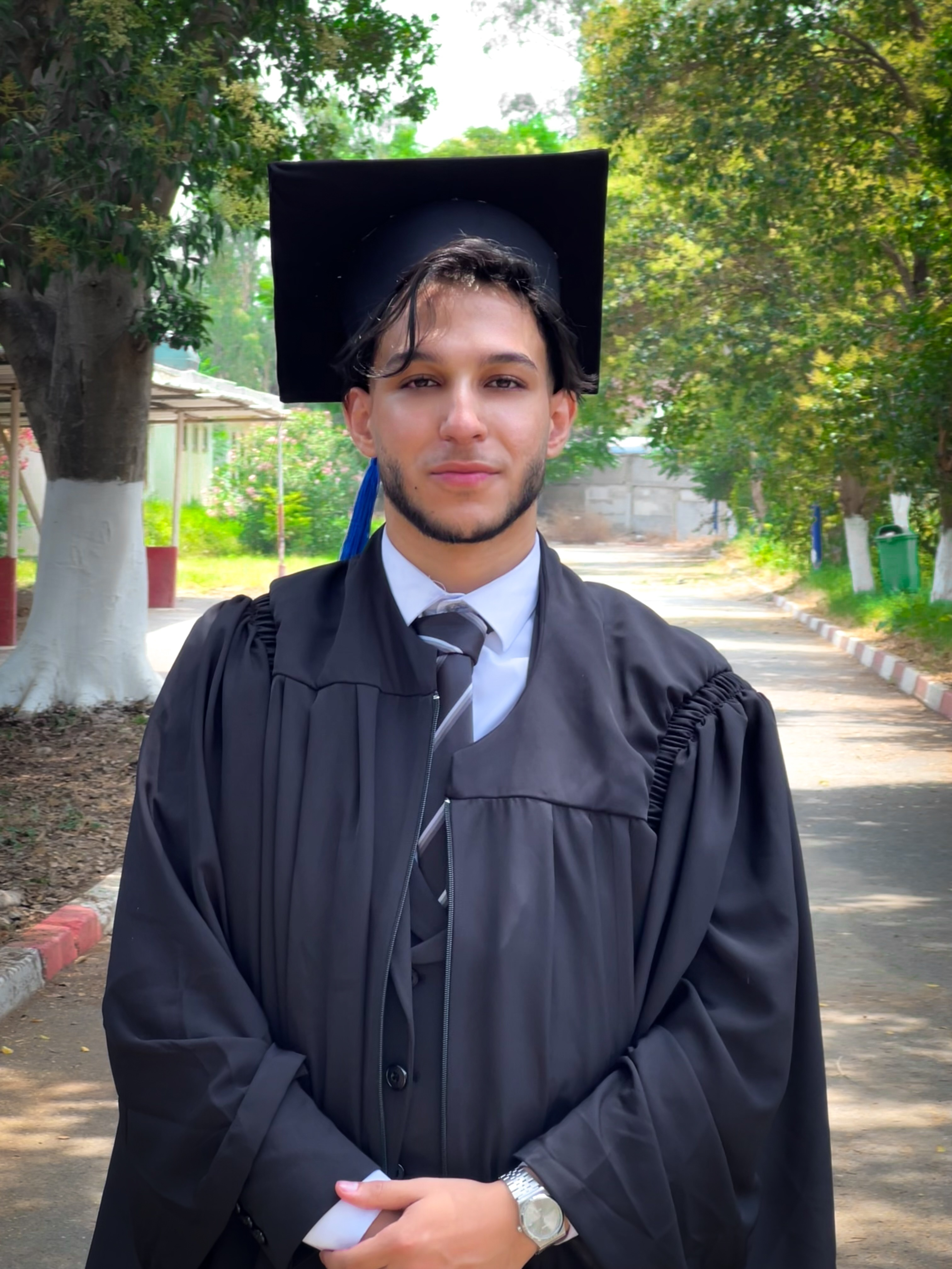 Portrait of Salah Nacef